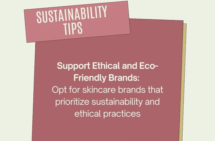 Sustainability Tips